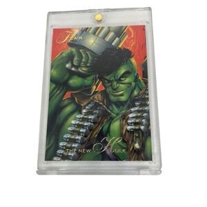 1994 MARVEL UNIVERSE '94 FLAIR #77 THE NEW HULK  
Mint Excellent Condition